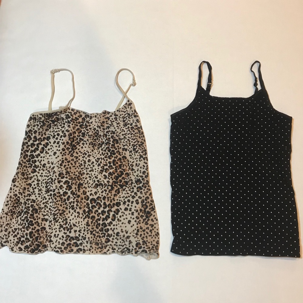 Two tank tops from SO and Jockey size 12/14 girls!